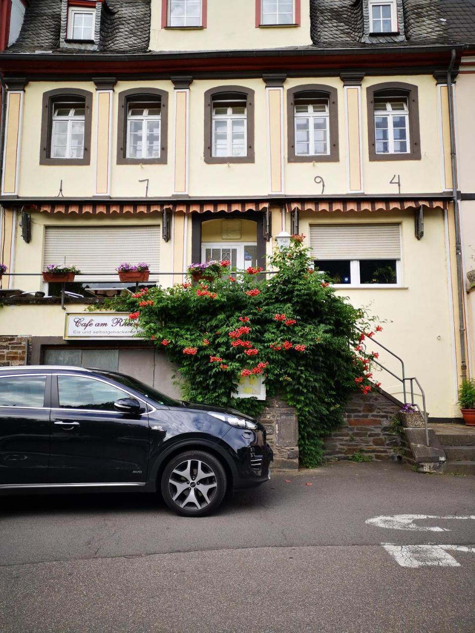 Pension Am Rheinsteig Hotell Leutesdorf Eksteriør bilde